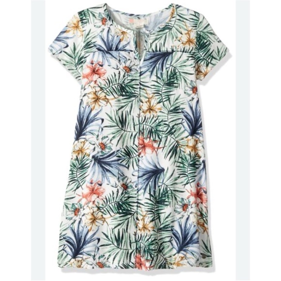 Roxy Girl Floral Dress Size 8 - Picture 1 of 4